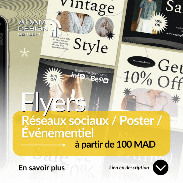 FLYERS RÉSEAUX SOCIAUX