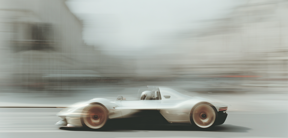 Futuristic Sports Car