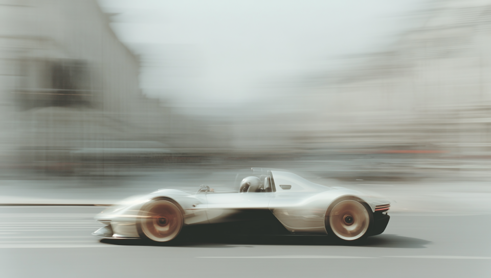 Futuristic Sports Car