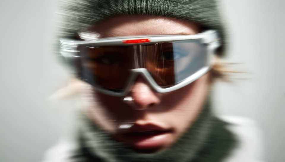 Sporty Winter Portrait
